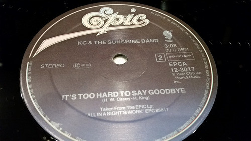 Kc The Sunshine Band Give It Up Vinilo Maxi Europe 1983 1
