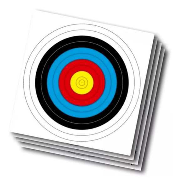 Pack X 50 - Blancos Arqueria Fita Color 40 X 40 Cm 0