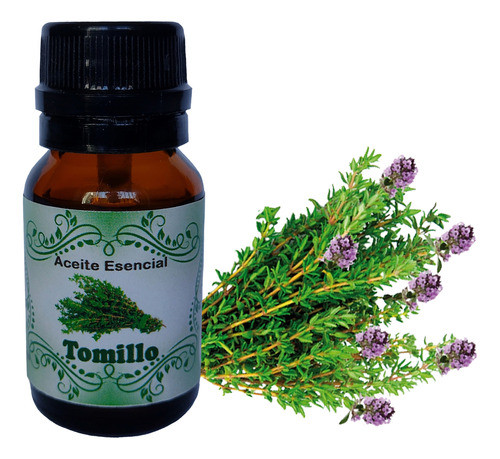 Aceite Esencial Tomillo Puro Natural 100%, 10ml 0