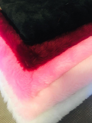 Kit 10 Tapetes Pelúcia Para Fundo De Foto 30x30cm 1