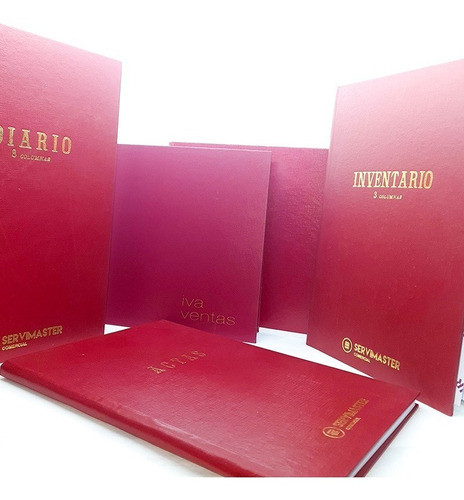 Libros Societarios Obligatorios Para Rubricar Srl -5 Libros- 0