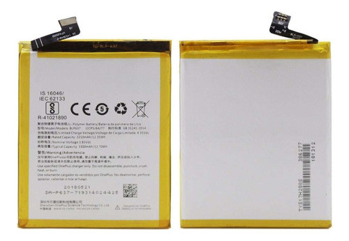 Bateria Para One Plus 5t Blp637 1