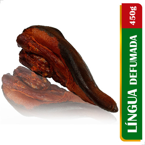 450g Língua Bovina Defumada E Curada - Receita Italiana 1