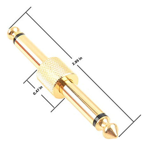 Acoplador De Pedal De Guitarra Profesional Devinal, Conector 1