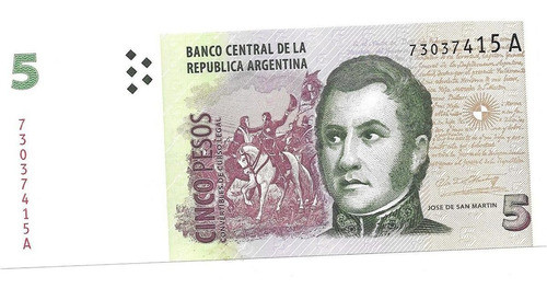 Billete 5 Pesos Convertibles Con Leyenda Sin Circular 0