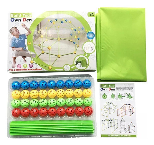 155pcs Crianças Diy Inserir Pérola Tenda Brinquedos 1