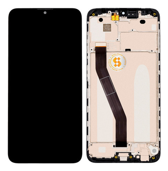 Tela Display Compatível Xiaomi Redmi 8 / 8a C/aro Nacional 0