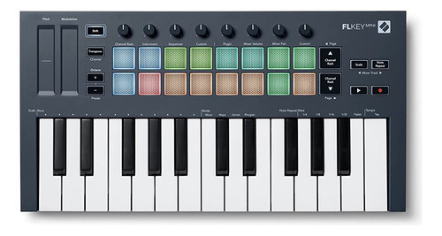 Novation Flkey Mini Teclado Midi Compacto Para Fl Studio 0