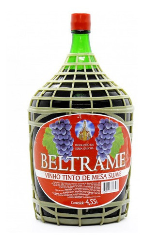 Vinho Beltrame Tinto De Mesa Suave -4,55l 0