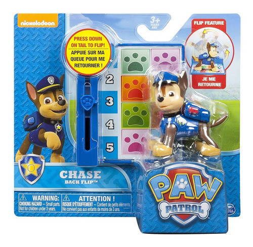 Figura A Patrulha Canina Pack Chase Back Flip Da Sunny 1301 0