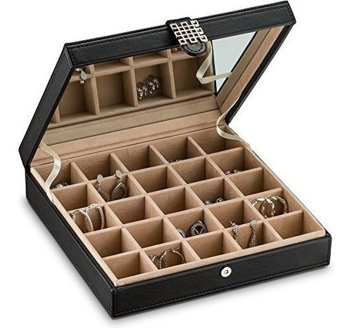 Glenor Co Earring Organizer Classic 25 Seccion Jewelry Box F 0