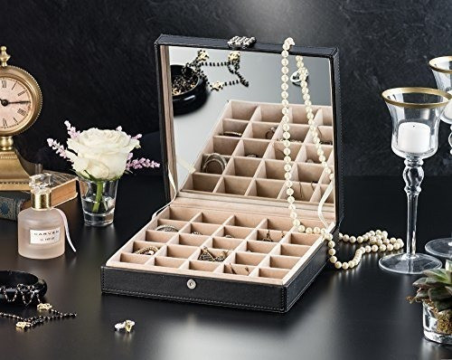 Glenor Co Earring Organizer Classic 25 Seccion Jewelry Box F 1