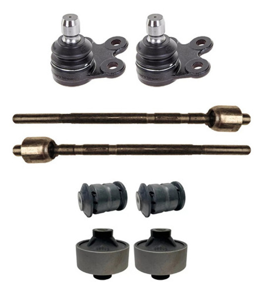 Kit Chevrolet Onix Sonic Rotulas Precaps Bujes Parrilla 0