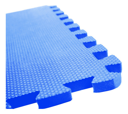 Tapete Tatame 50x50 10mm Peça Cor:azul Royal 1