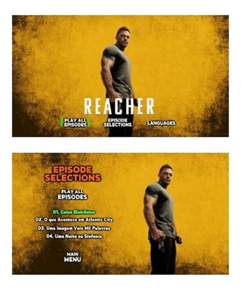 Dvd Serie Reacher 2ª Temporada Completa 1