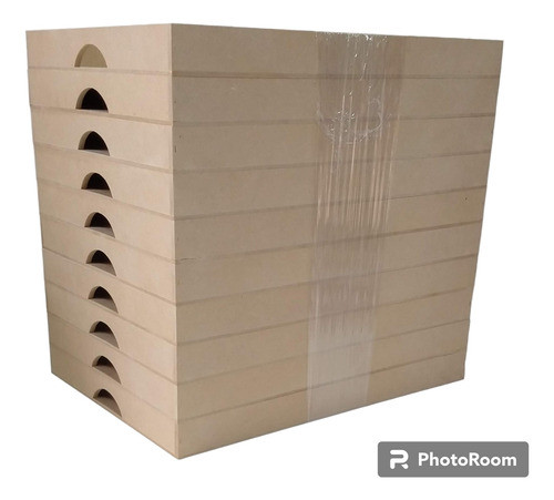 Bandejas De Desayuno 20x30cm, Pack X10 Unidades, Fibrofacil 1