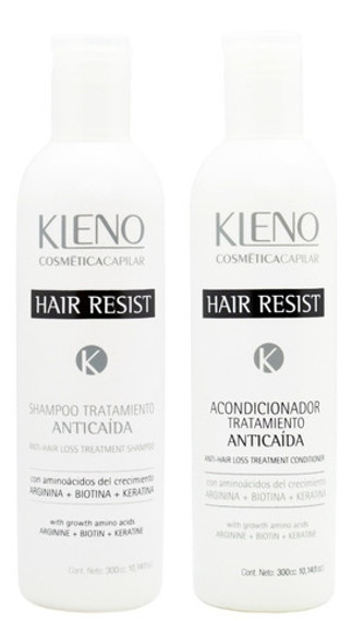 Kleno Hair Resist Shampoo + Acondicionador Anticaída Cabello 0 Kleno Hair Resist Shampoo + Acondicionador Anticaída Cabello 0