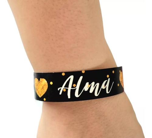 60 Pulseras Vip Para Fiestas 15 Años Boda Personalizadas 0