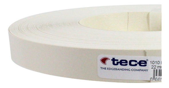 Tapacanto Melamina Almendra Marfil 22mm X 10m C/cola Premier 1