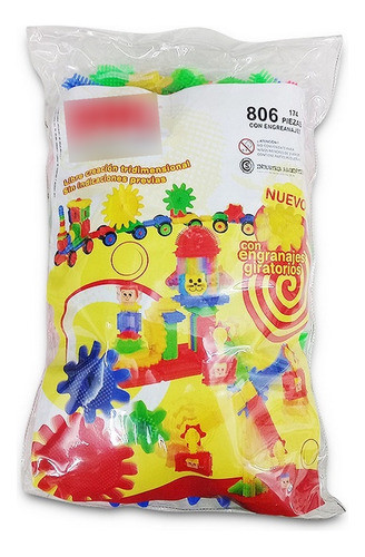 Daki 174 Piezas Con Ruedas Y Engranajes Ploppy.3 117806 0