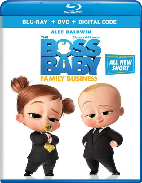 Blu-ray + Dvd The Boss Baby 2 / Un Jefe En Pañales 2 0 Blu-ray + Dvd The Boss Baby 2 / Un Jefe En Pañales 2 0
