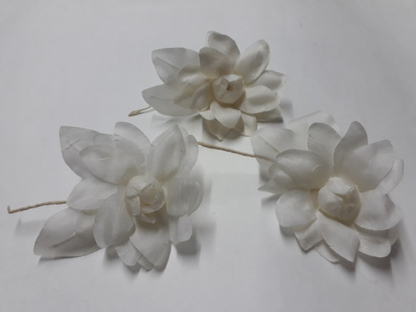 Flores De Tela Artificial Tocados Apliques Novias Ramos X3 0