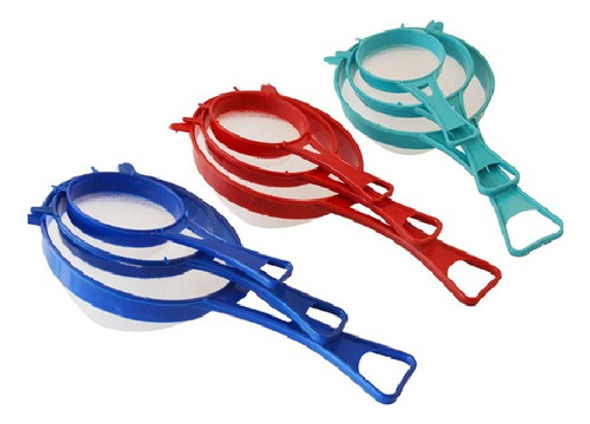 Coladores Plástico Pack Por 3 Unidades Env 0 Coladores Plástico Pack Por 3 Unidades Env 0
