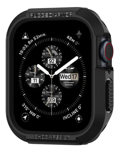 Funda Spigen Para Apple Watch Series 6/se/5/4 40mm - Negra 0