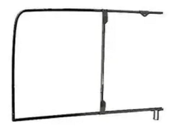 Marco Para Vidrio Puerta Izquierda Camion Mercedes Benz 1313 0