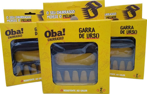 2 Garras De Urso Oba Churrasco Produto Reforçado E Nacional 0