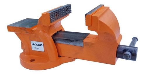 Morsa De Banco Fija Con Yunque Nro 3 (75mm) Profesional 1