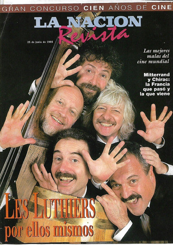 Les Luthiers Por Ellos Mismos Clipping Nacion Revista 1995 0