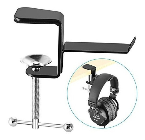 Nuevo Soporte Para Auriculares De Sobremesa De Mesa Negro Co 0