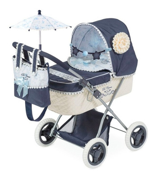Coche De Juguete De Cuevas + Bolso + Sombrilla P/ Bebe Febo 0