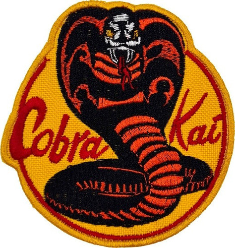Parche Bordado Cobra Kai Campera Johnny Lawrence Karate Kid 0