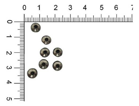 50 Bolitas Acero Quirúrgico 6 Mm - Anticorrosión Inoxidable 1