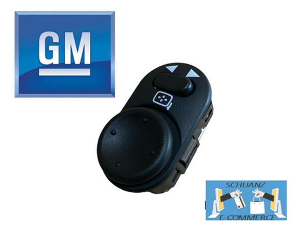 Botão Interruptor Retrovisor Eletrico Agile Montana Gm 0