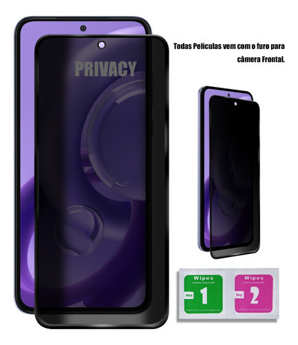 Película Vidro 3d Privacidade Anti Spy Para Galaxy S10e G970 1