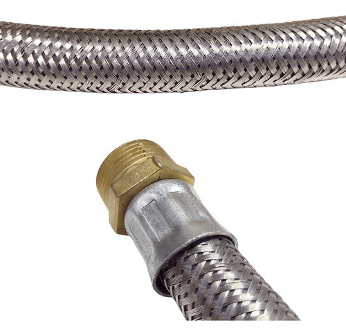 Flexible Para Agua M H Goma Mallado Inoxidable 3/4 X 40 Cm 1