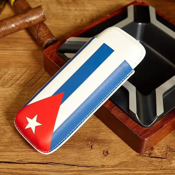 Case Umidor Para Charuto Em Couro - Cuba 1