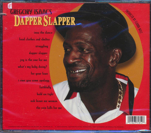 Cd Gregory Isaacs - Dapper Slapper - Importado 1
