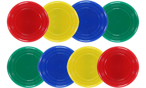 Disco Volador Plástico 23cm Kit X 8 Unidades Zdgao 0 Disco Volador Plástico 23cm Kit X 8 Unidades Zdgao 0