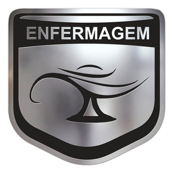 Emblema Enfermagem Em Aço Inox P/ Carros Adesivo Em Aço Inox 0 Emblema Enfermagem Em Aço Inox P/ Carros Adesivo Em Aço Inox 0