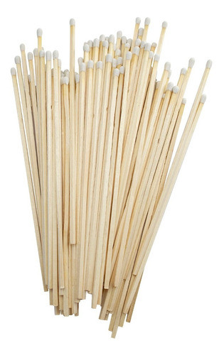 Pack X 100 Fósforos Blancos 17 Cm 0