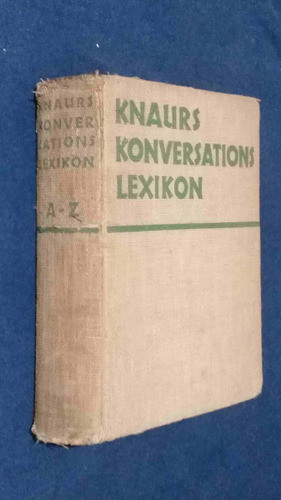 Knaurs Konversations Lexikon A-z De Knaurs Konversations ... 0