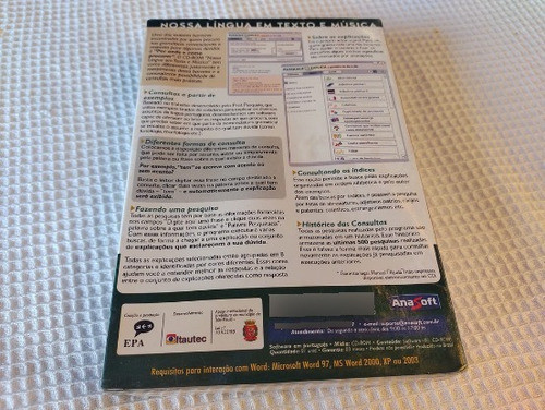 Nossa Língua Em Texto E Música - Pasquale Explica - Cd-rom 1
