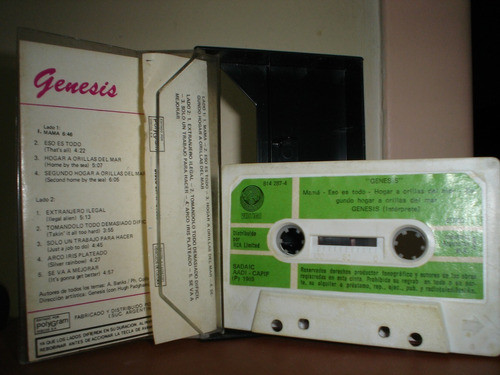 Cassette Genesis Original Figaro 0