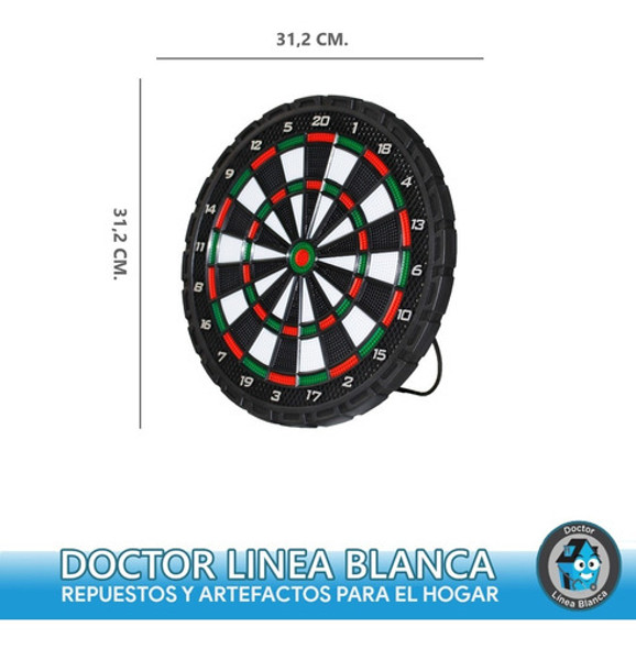 Juego De Dardos Chico Tiro Al Blanco 31,2 Cm Pvc Starkiller 1