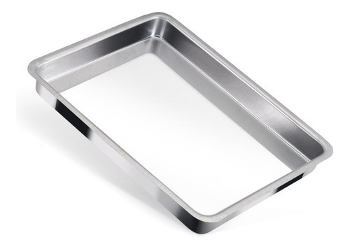 Asadera Tradicional 35x24x4cm Aluminio Nacional 0