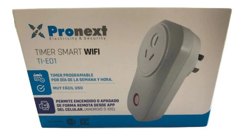Timer Smart Temporizador Wifi Ti-ed1  Pronext 1